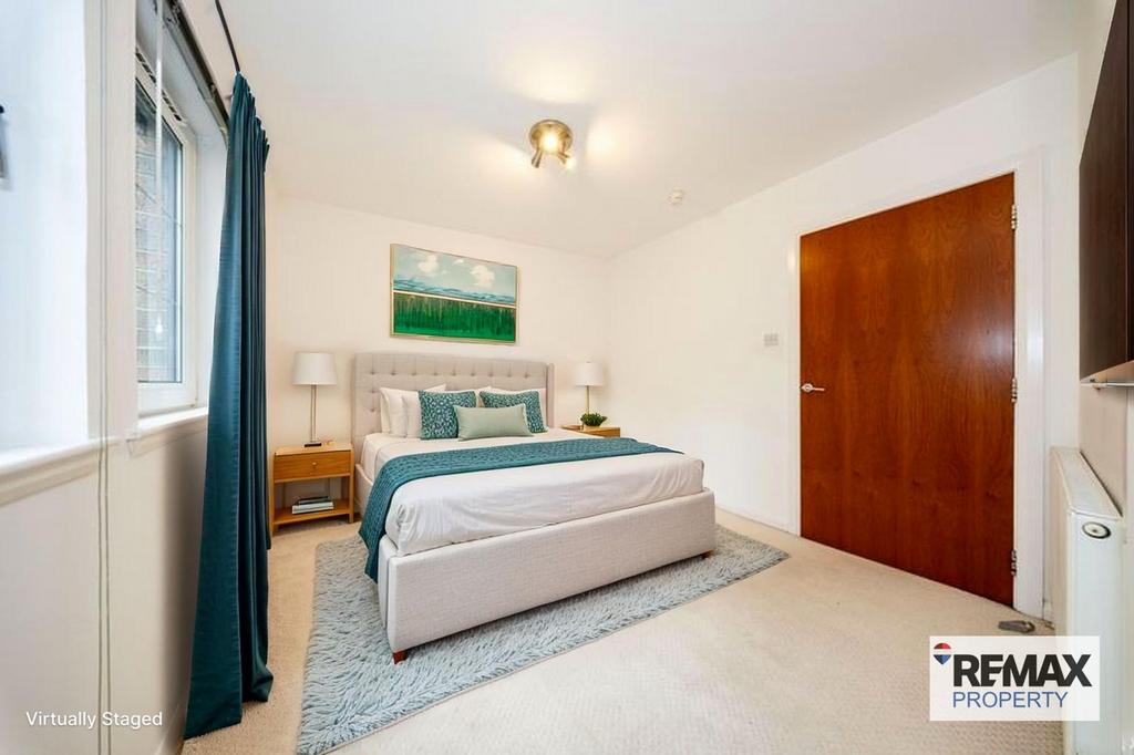 Virtually Staged Bedroom Two