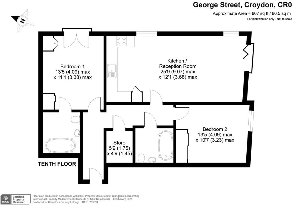 1004 A - B3 - 2 bed