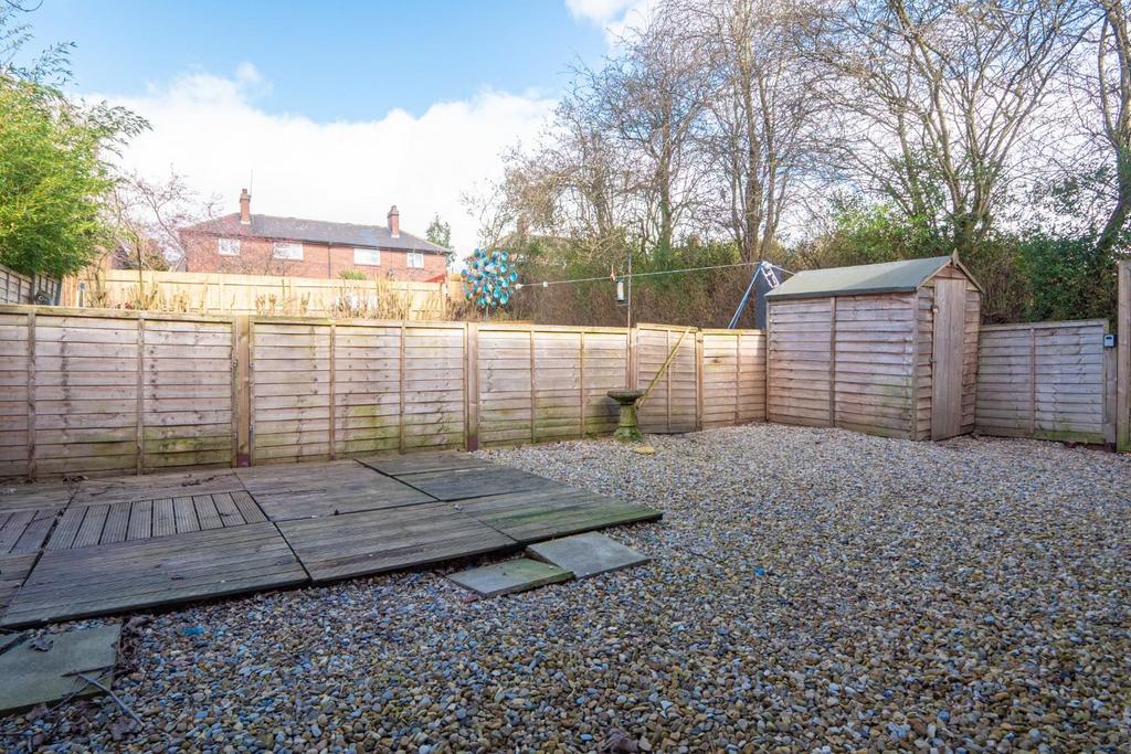 Rear garden