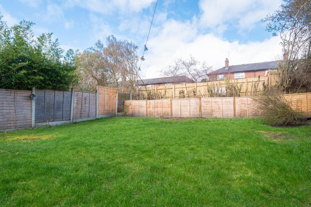 Rear garden