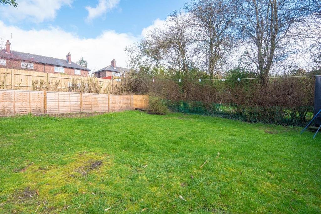 Rear garden