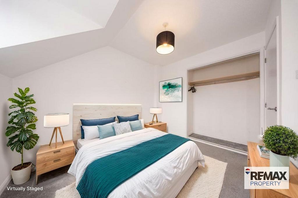 Virtually Staged Bedroom Two