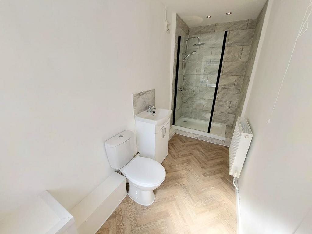Shower and Toilet