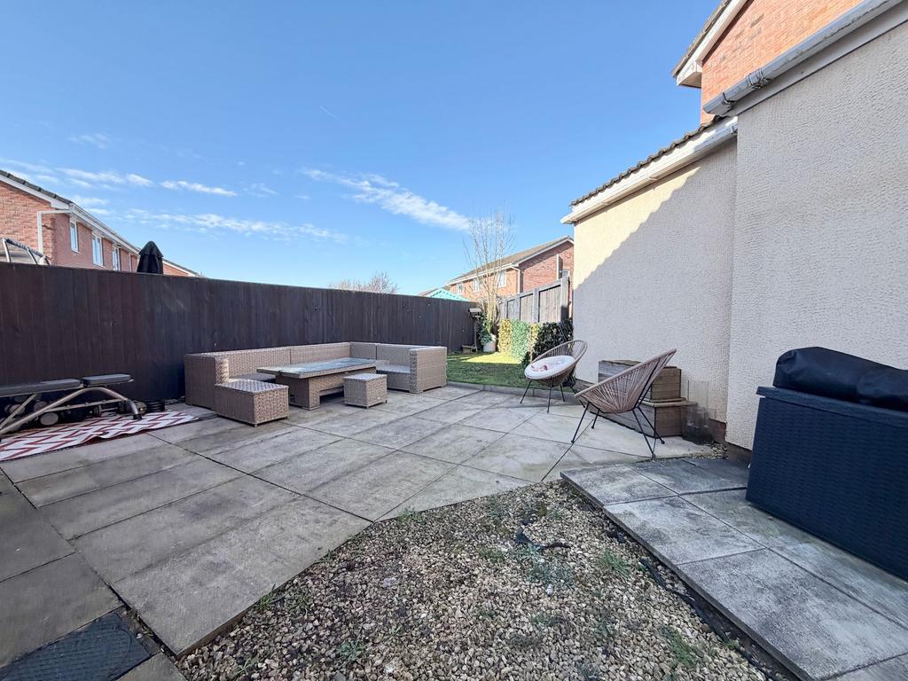 Rear garden