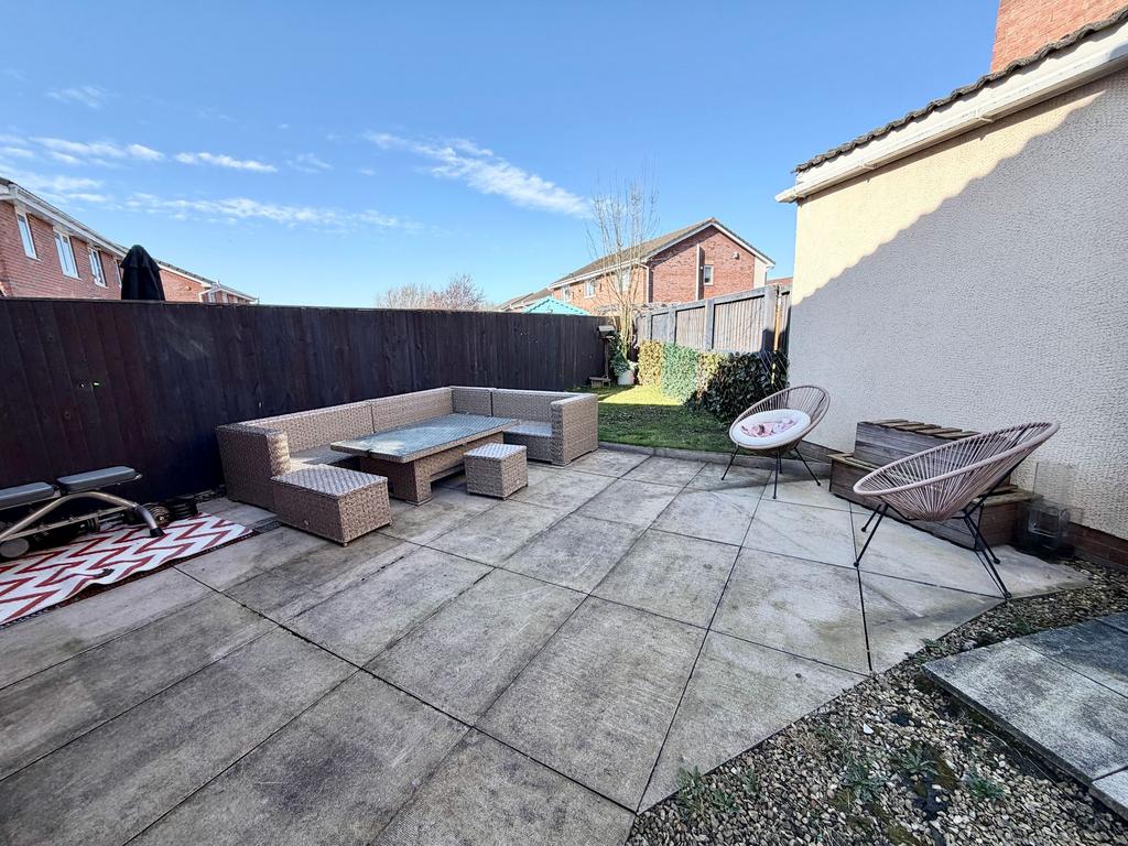 Rear garden