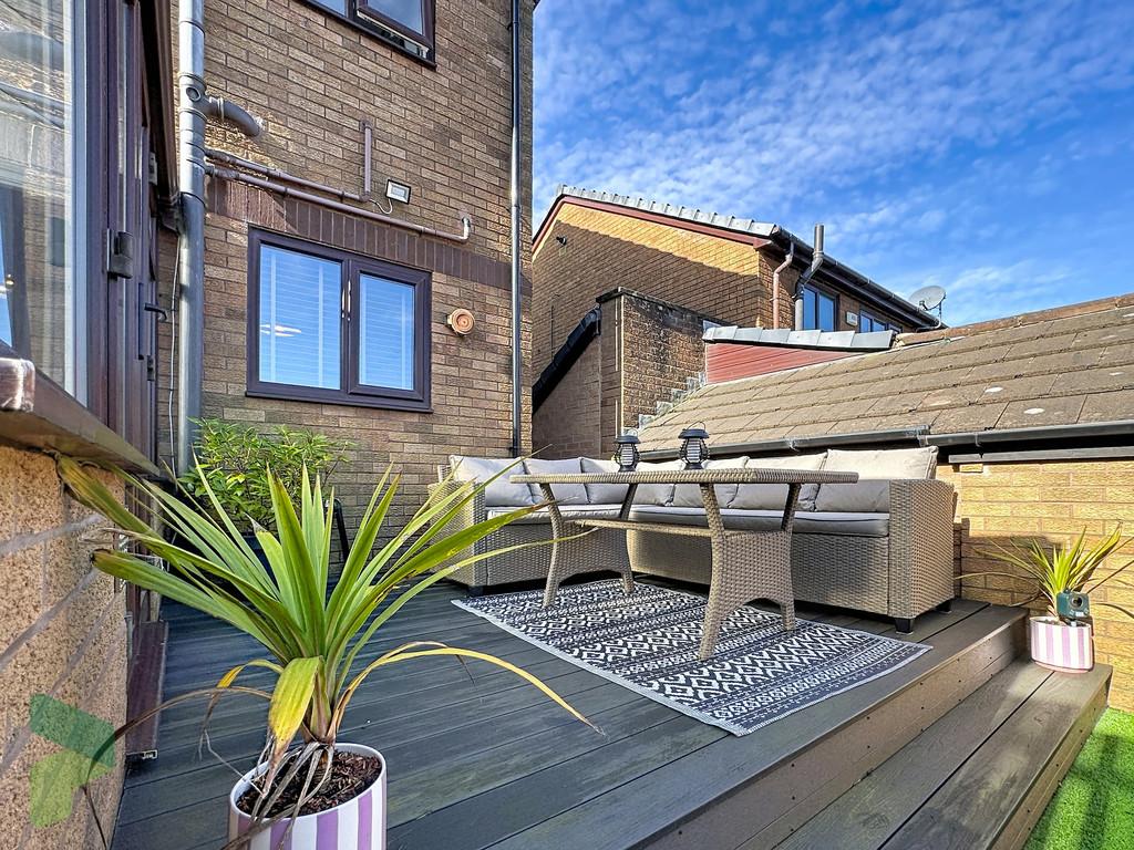 Decked Patio Area