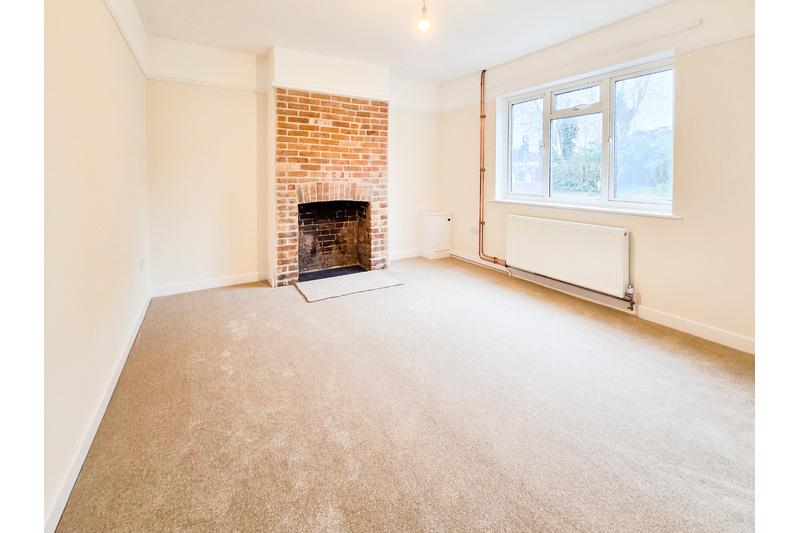 Living room, fireplace