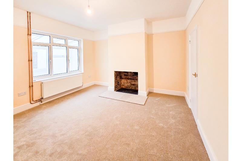Living room, fireplace