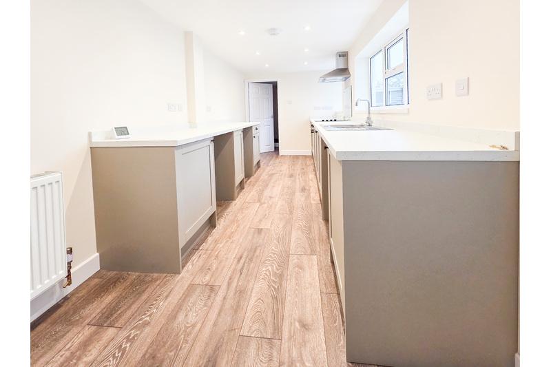 Kitchen, open plan living