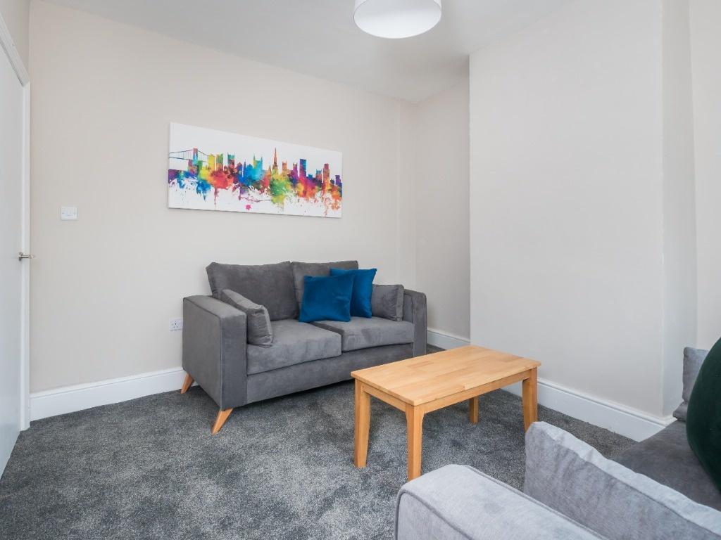 Cozy lounge with sofa seating and modern decor...