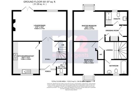 2 bedroom terraced house for sale, Cefn Mably Park, Cardiff CF3