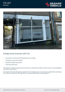 Office to rent, 1 Bridge St Stranraer DG9 7JA