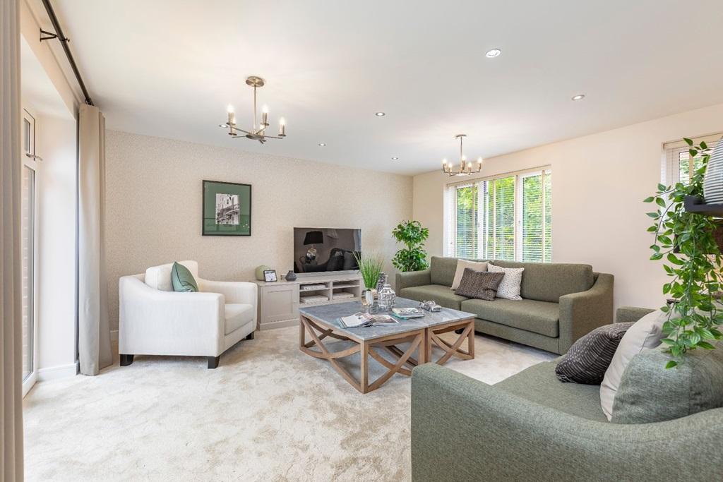 Light-filled living room