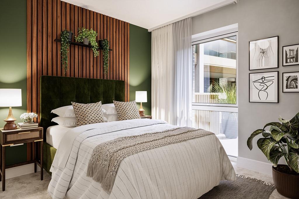 A serene double bedroom perfect for relaxing...