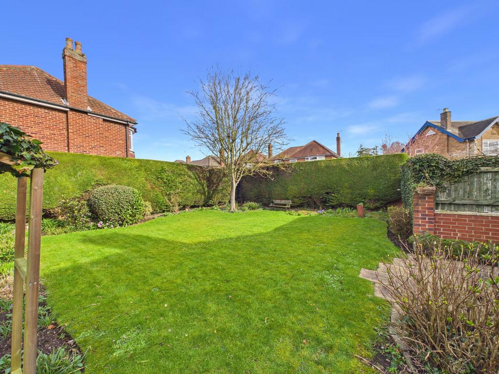 Rear garden