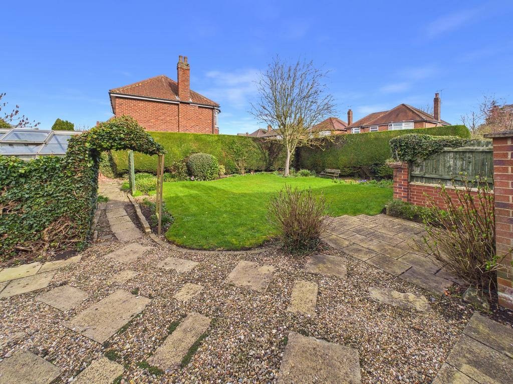 Rear garden