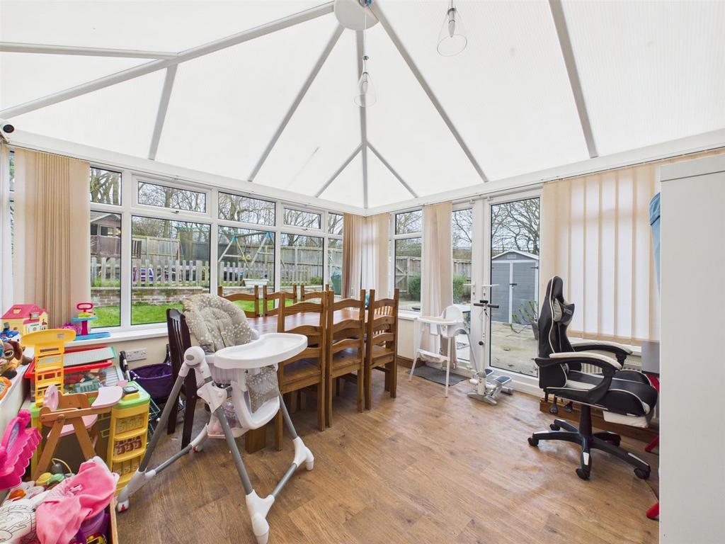 Upvc conservatory: