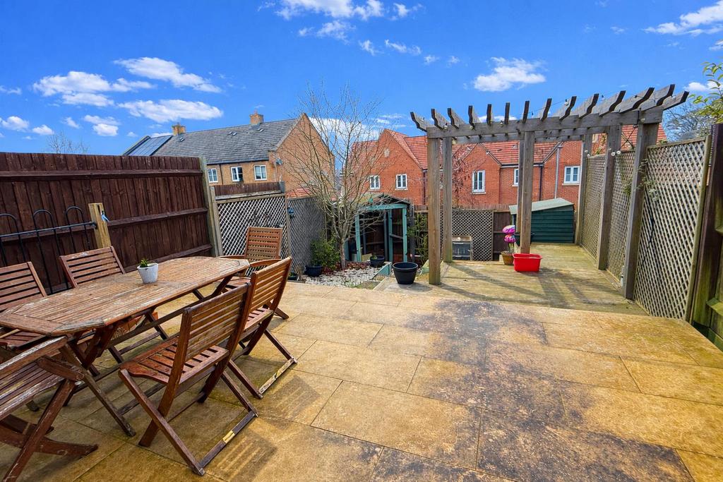 Rear garden