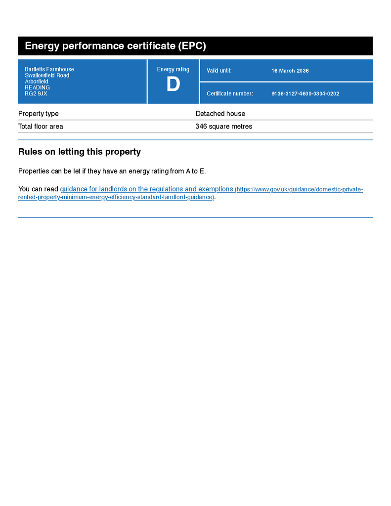Energy Performance Certificate