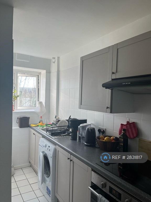Kitchen With Washing Machine