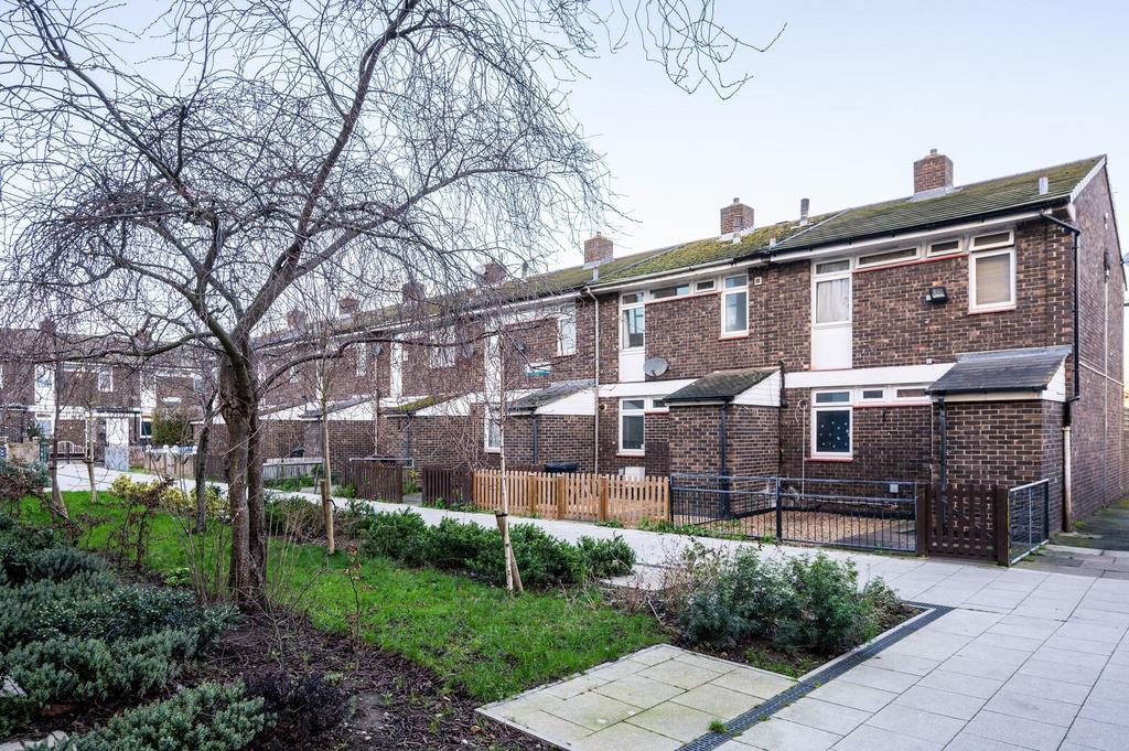 Terraced house exterior