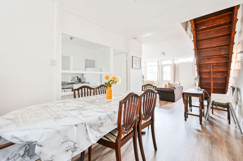 Open-plan living area, open plan living