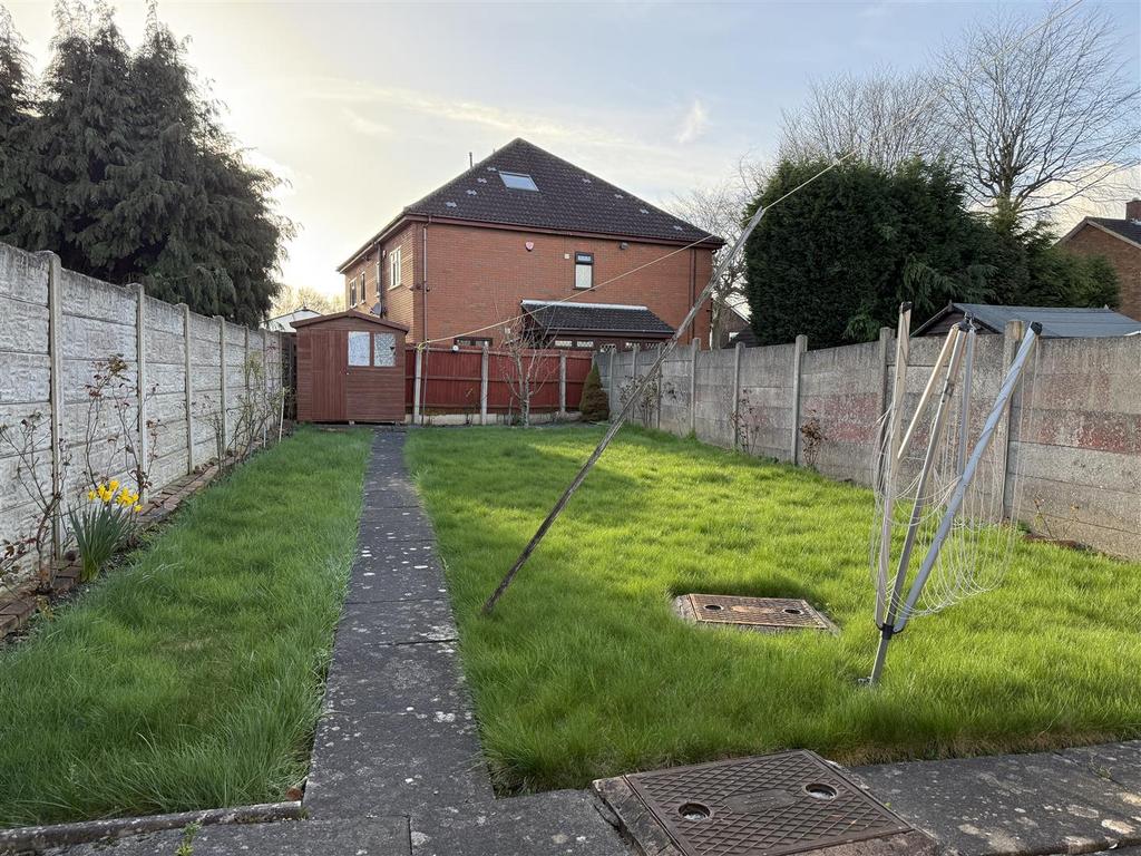 Rear garden