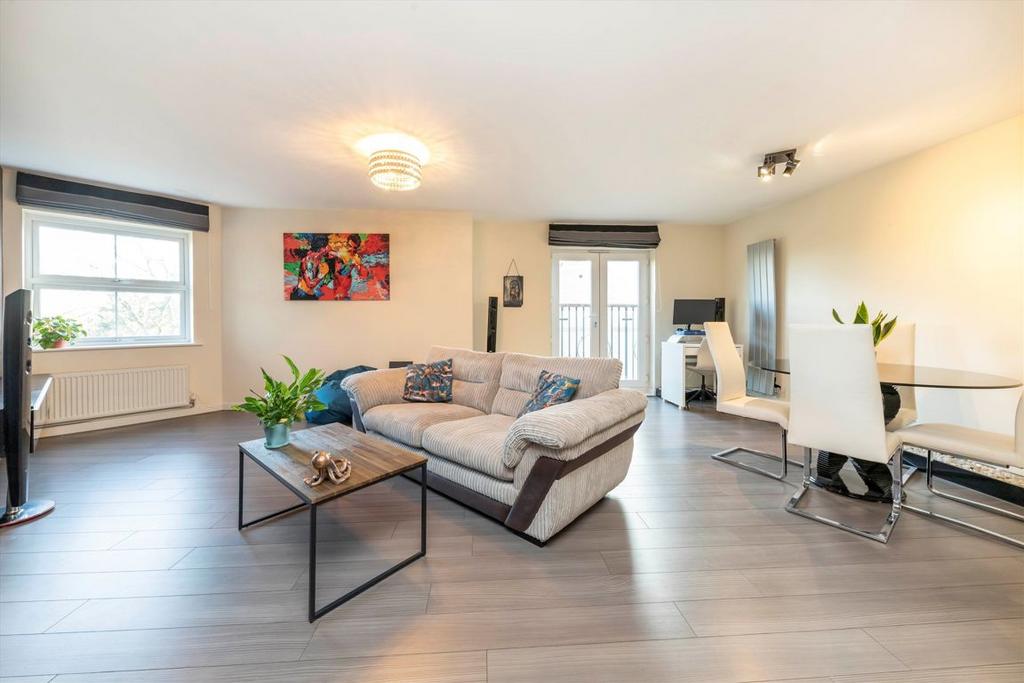 Open-plan living area, open plan living