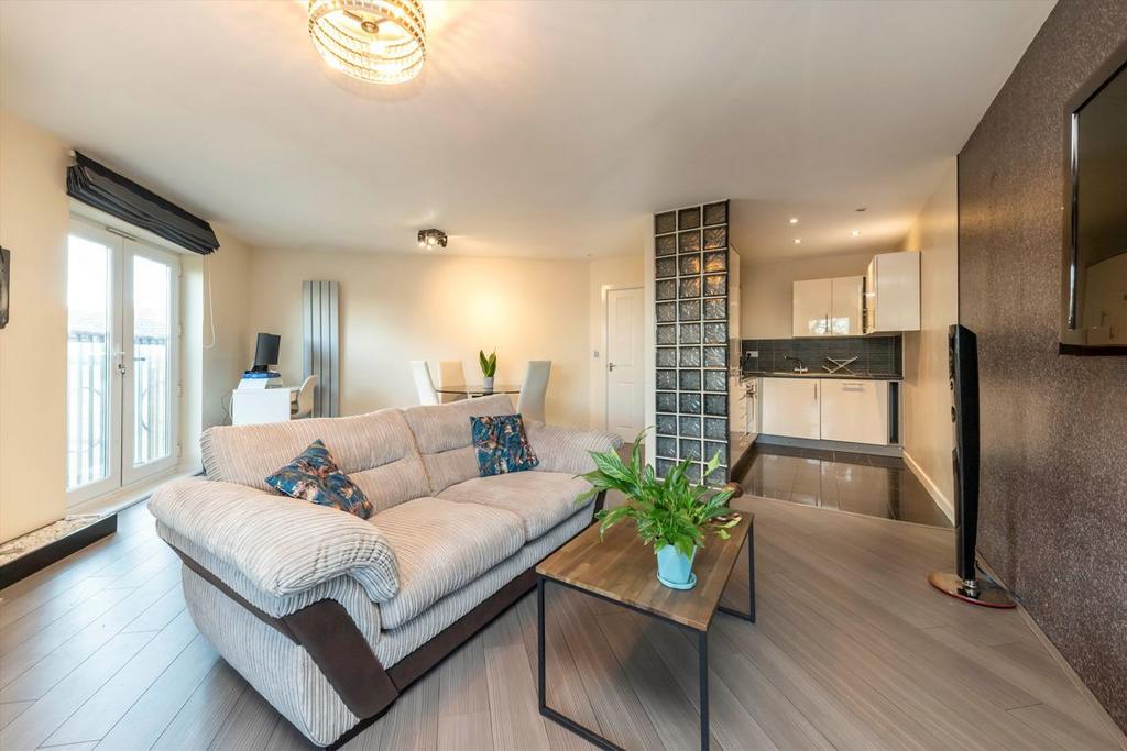 Open-plan living area, open plan living