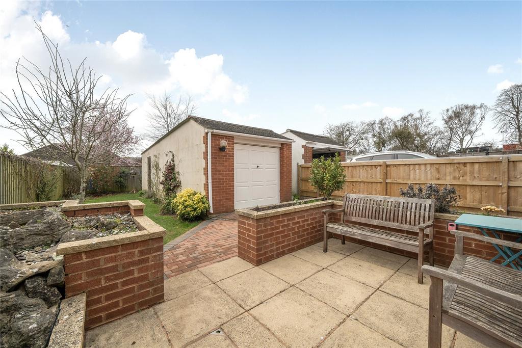 Garage and Patio