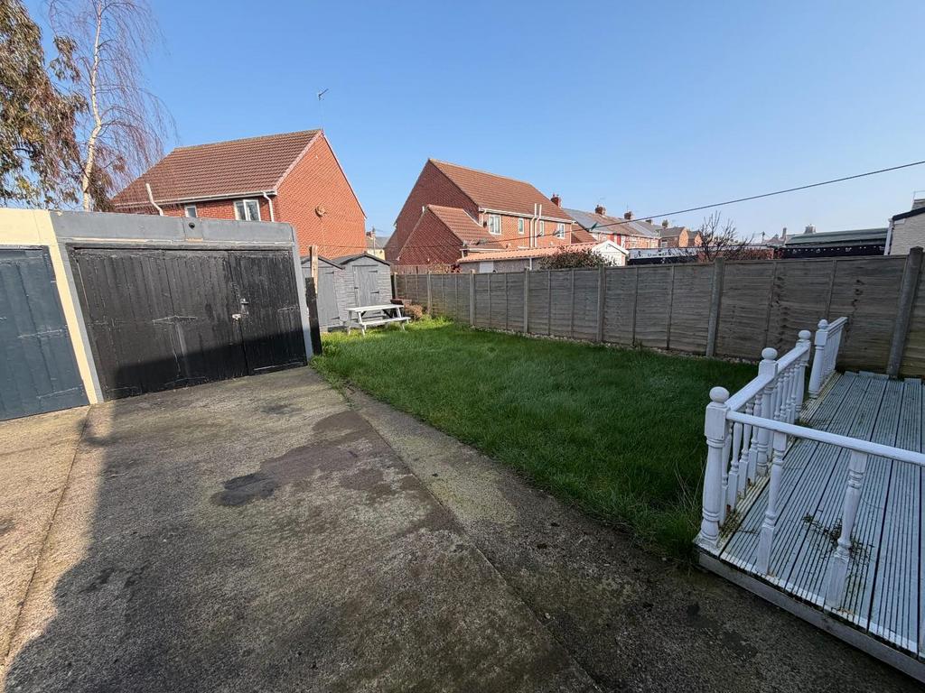 Rear garden