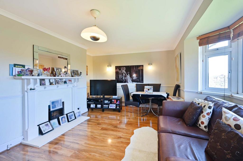Living room, fireplace