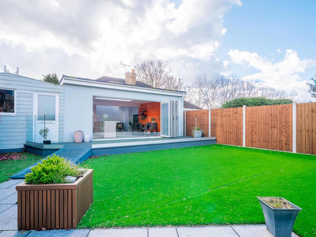 Landscaped rear garden