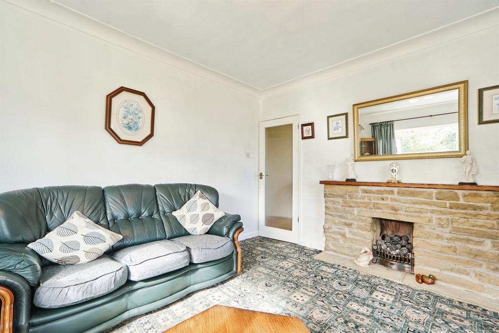 Living room, fireplace