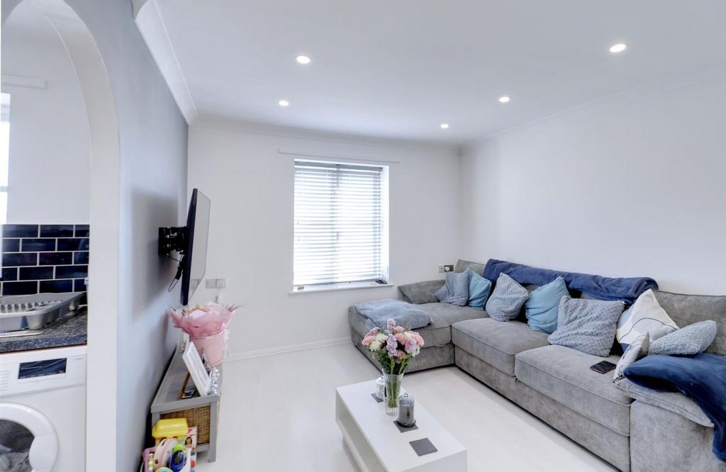 Open-plan living area, open plan living