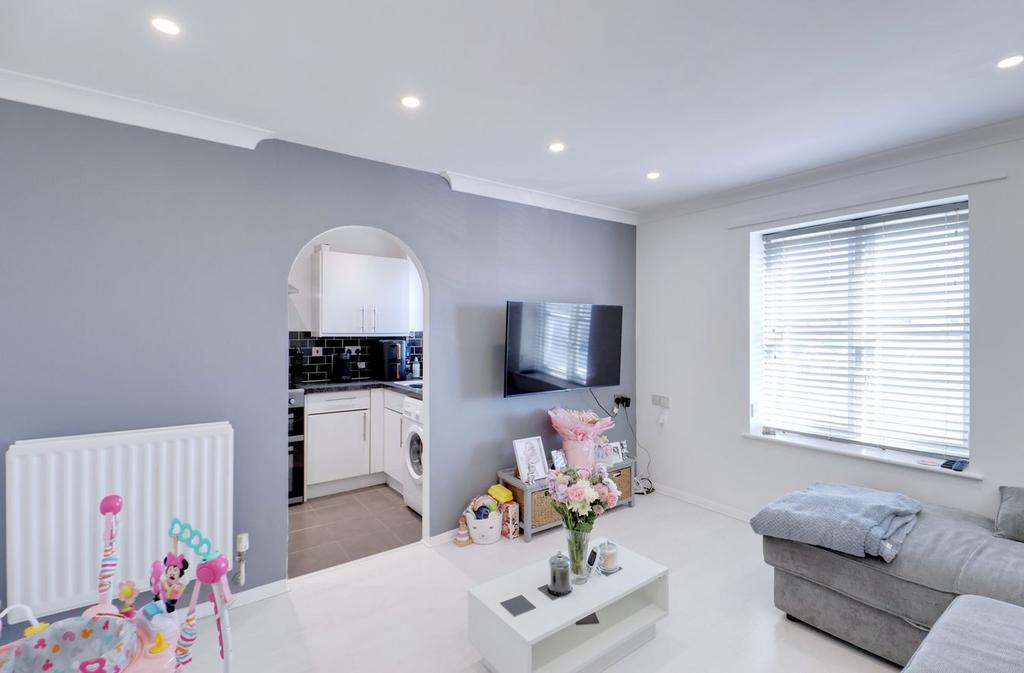 Open-plan living area, open plan living