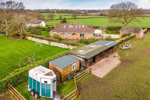 4 bedroom detached bungalow for sale, Chartley, Foxes Lane, Coldham, Brewood, ST19 9BJ