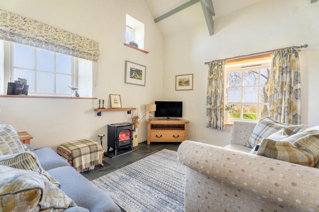 Pencaer Cottage Living Room