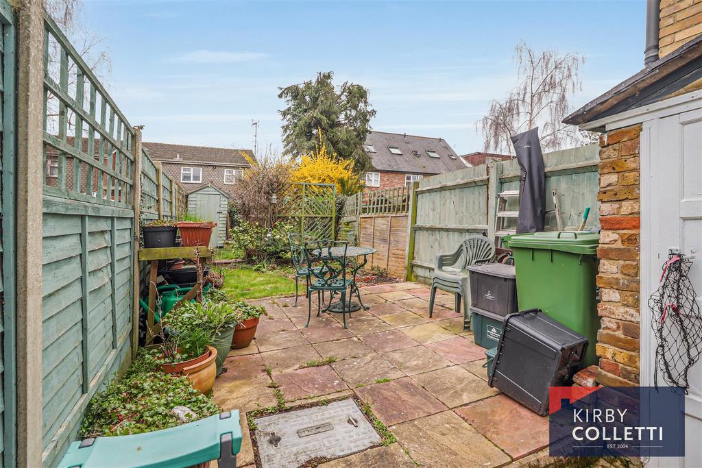 Rear garden