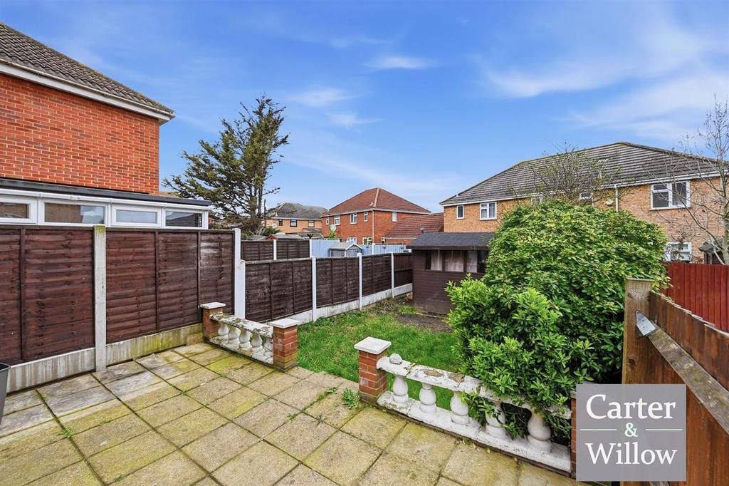 Private rear garden