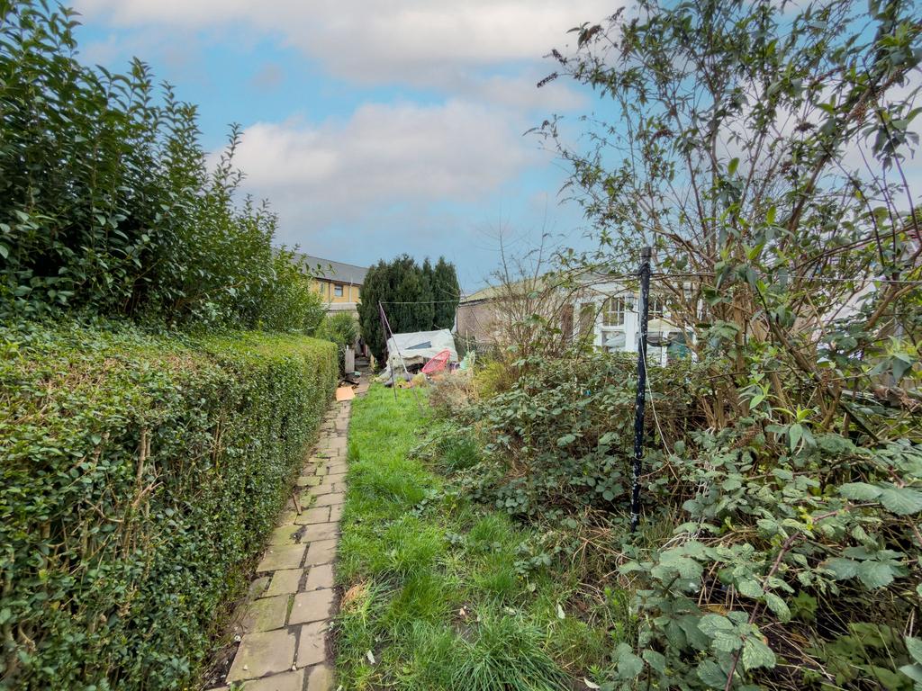 Rear garden