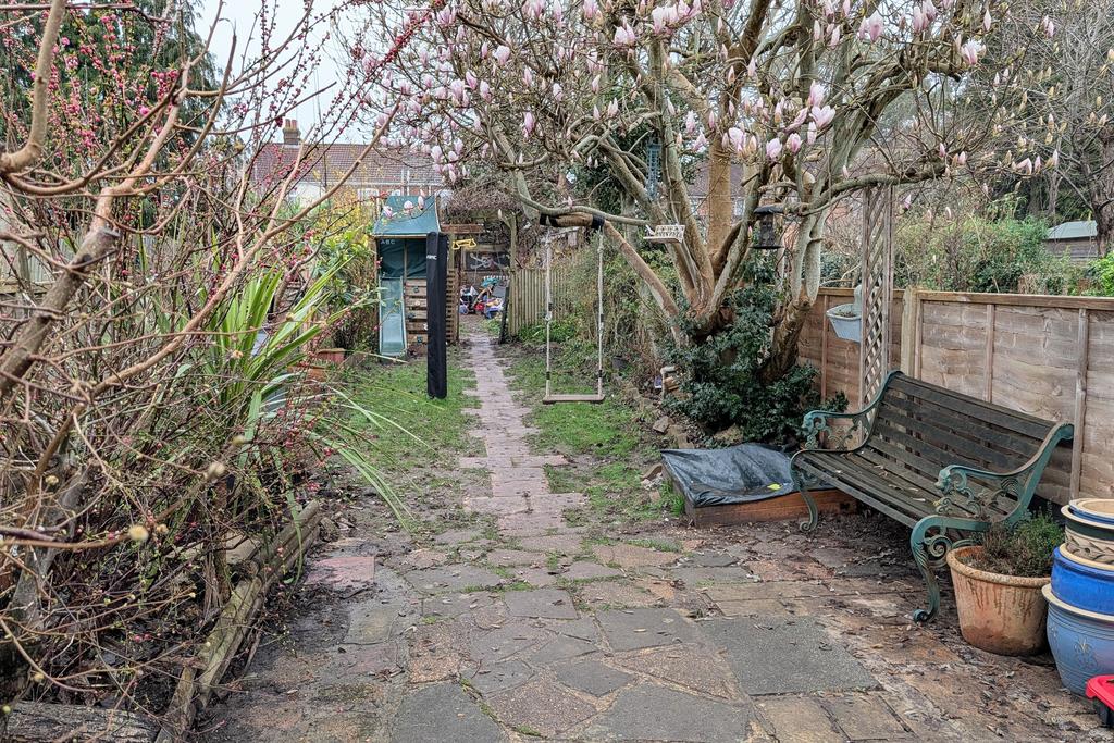 Rear garden