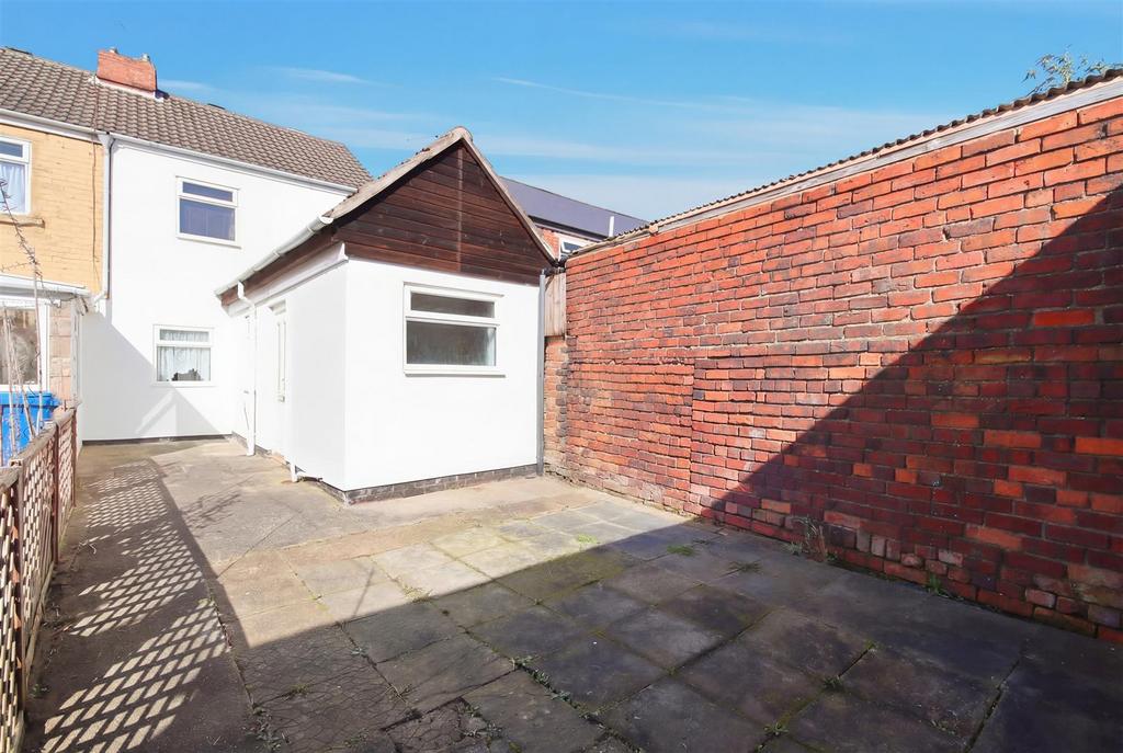 Back of property