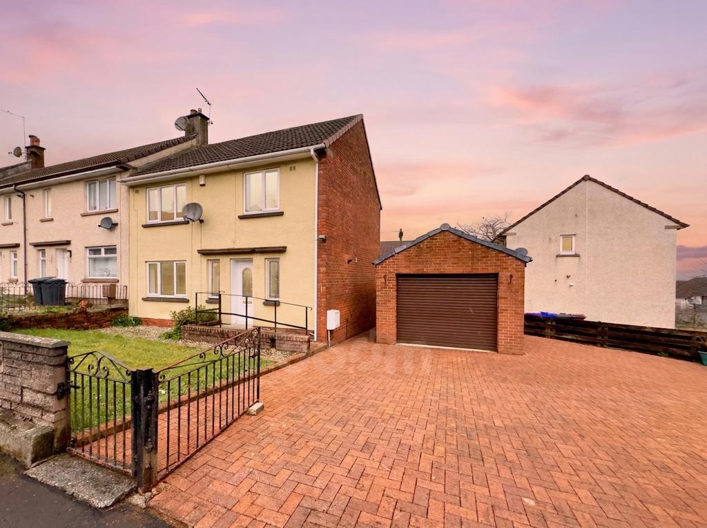 Oakwood Drive, Beith AI Dusk Image