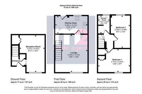 3 bedroom end of terrace house for sale, William Morris Drive, Newport NP19