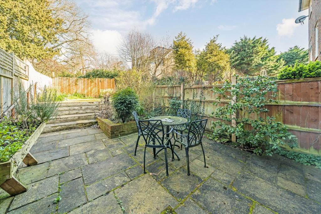 Patio view, garden