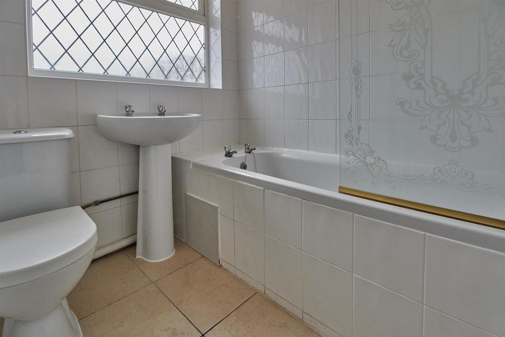Bathroom to rear