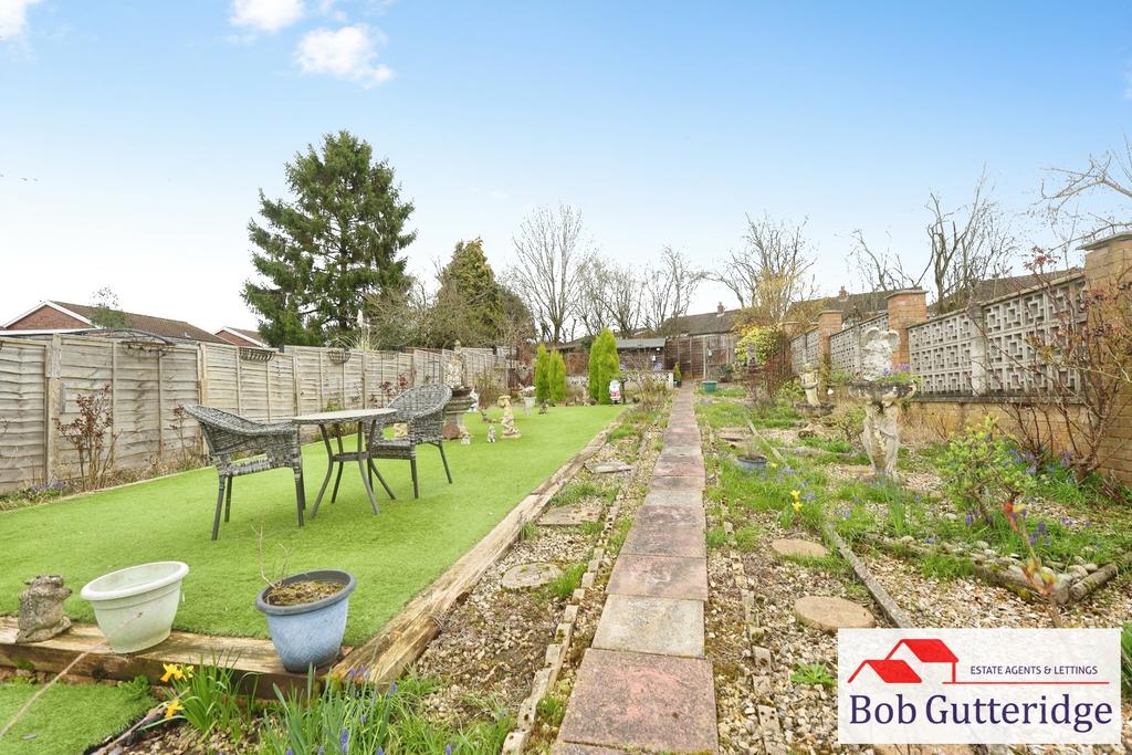 Enclosed rear garden