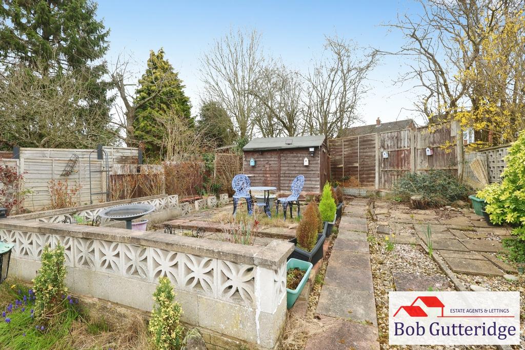 Enclosed rear garden