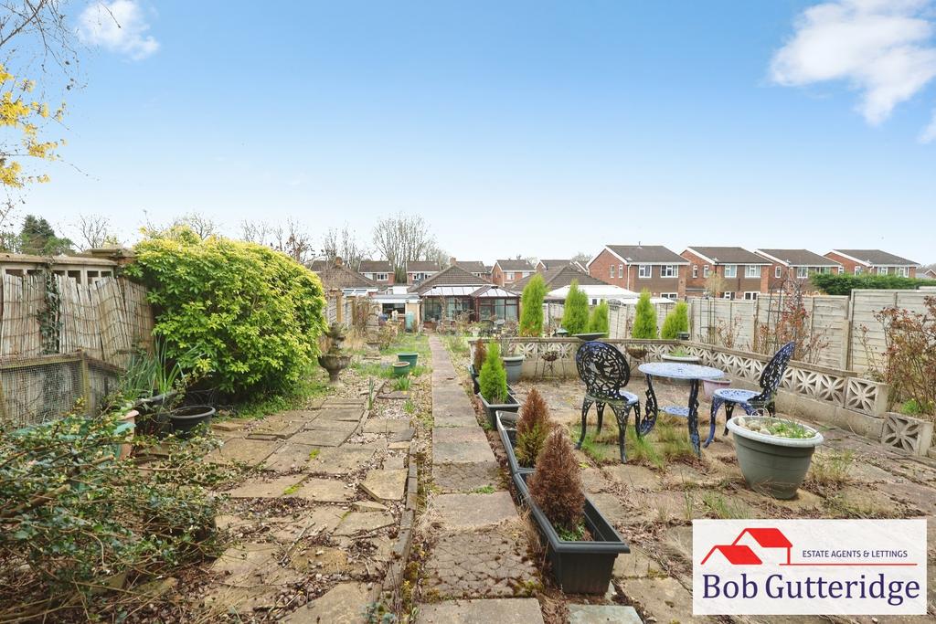 Enclosed rear garden